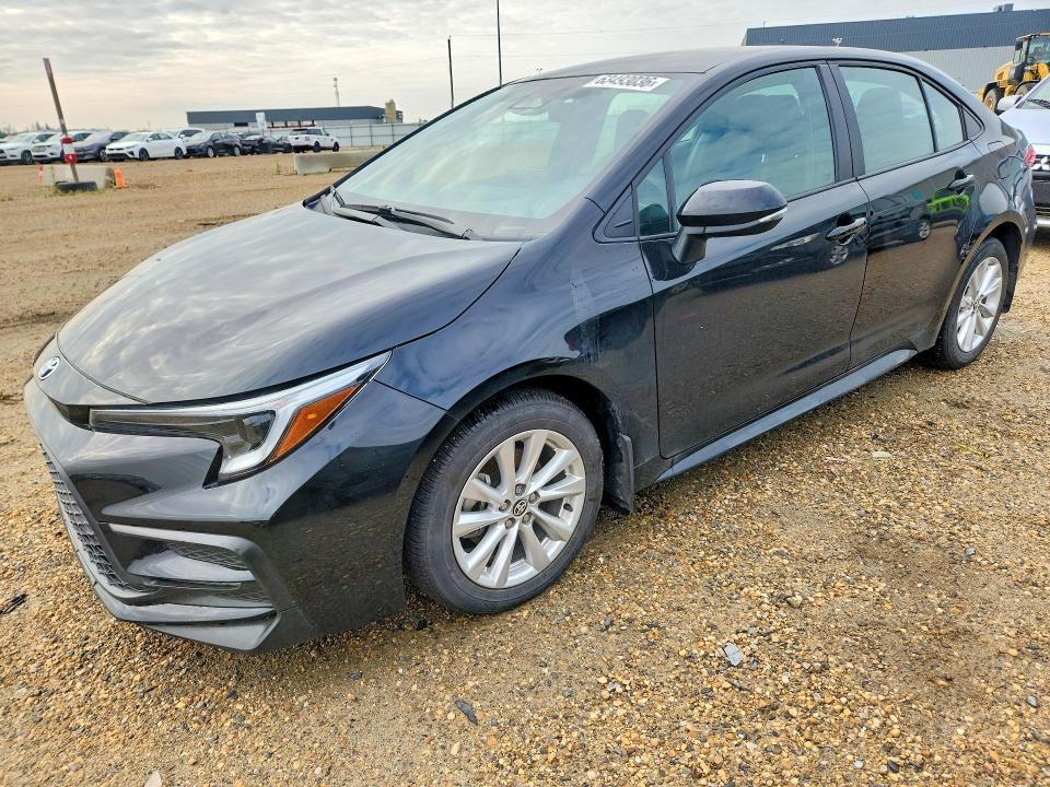 TOYOTA COROLLA 2025 with VIN 5YFB4MBE1SP237456 - Photo from auction