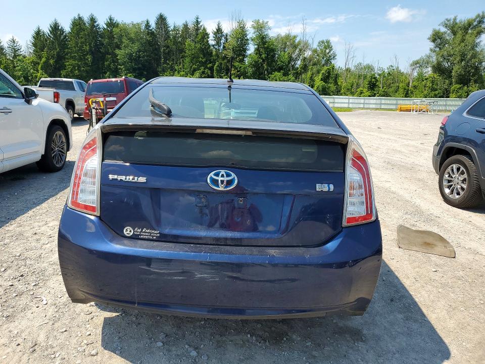 Photo 6 from auction – 2012 TOYOTA PRIUS with VIN JTDKN3DU1C1586778