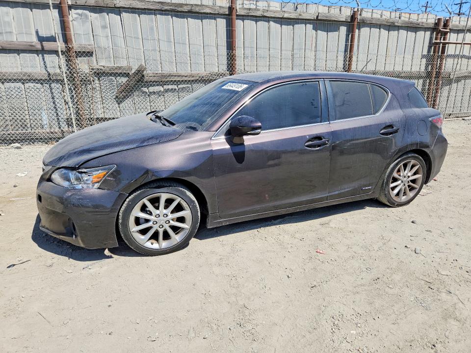 LEXUS CT 2012 with VIN JTHKD5BHXC2118724 - Photo from auction