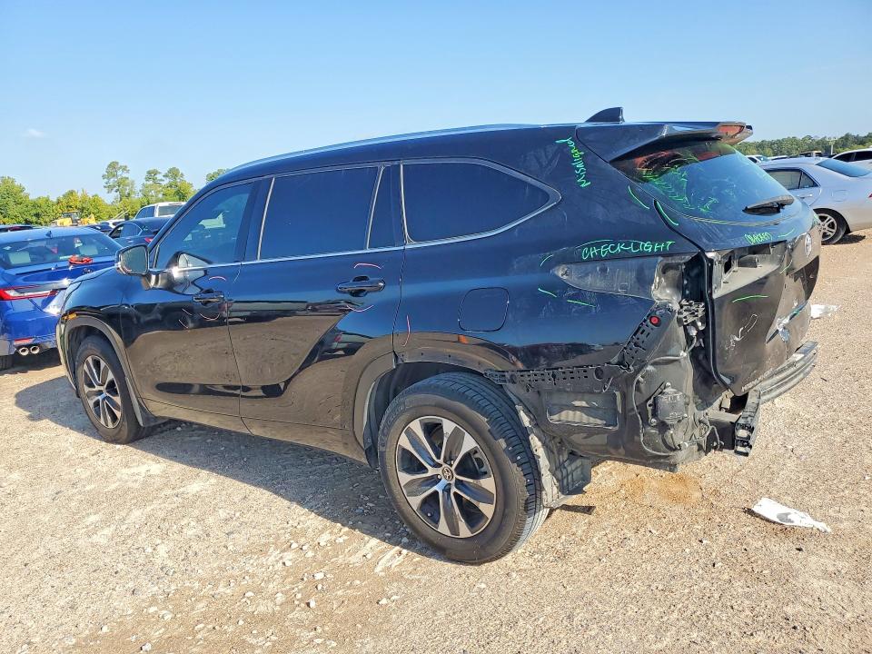 Photo 2 from auction – 2021 TOYOTA HIGHLANDER with VIN 5TDGZRAH2MS031816