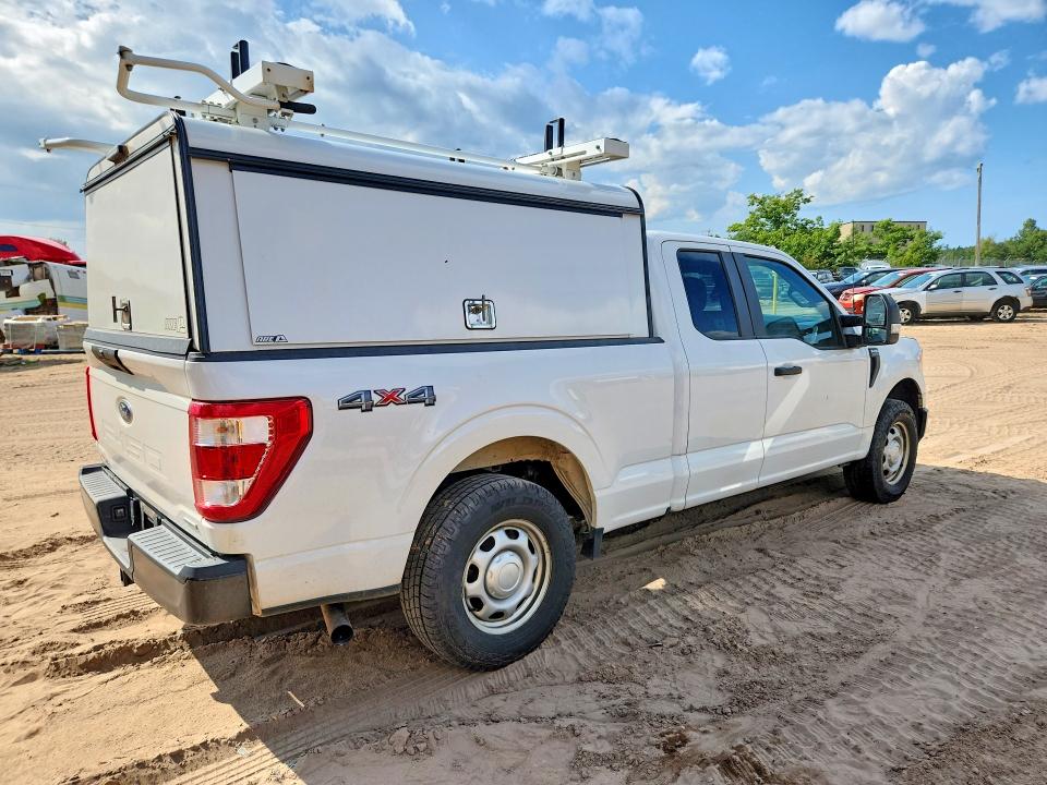 Photo 3 from auction – 2021 FORD F150 with VIN 1FTEX1EP8MKE59140