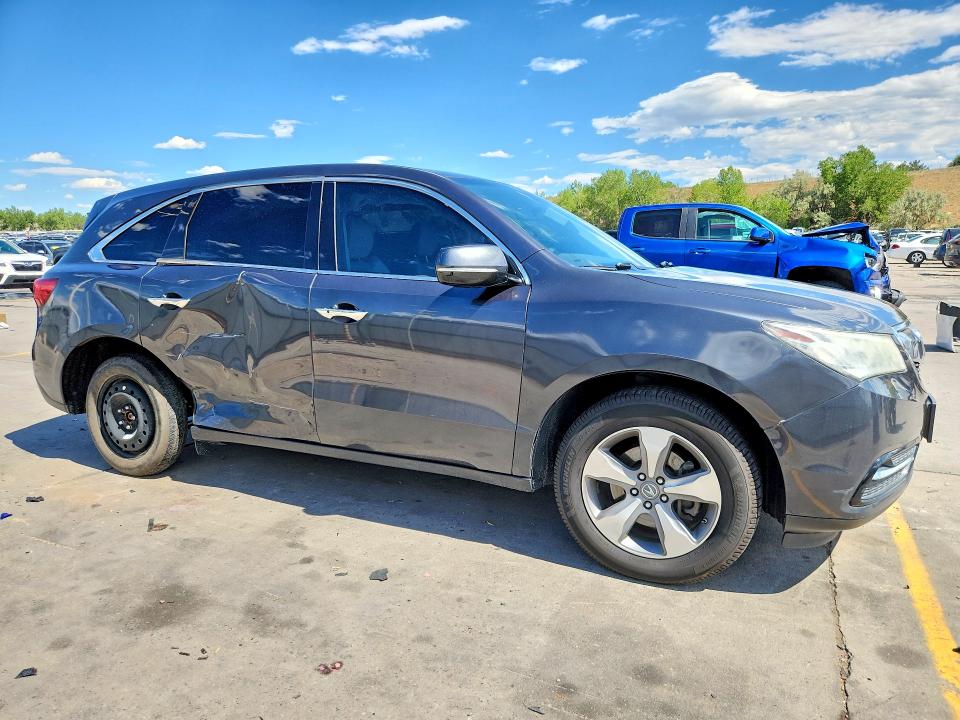 Photo 4 from auction – 2016 ACURA MDX with VIN 5FRYD4H27GB007073