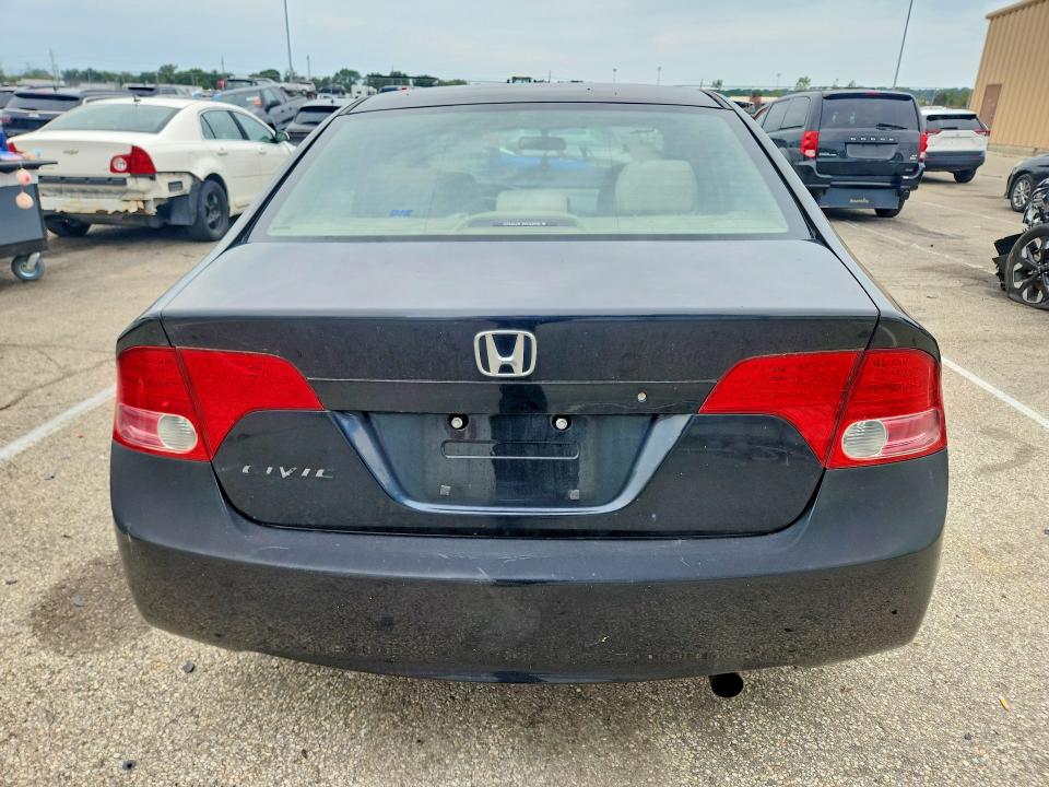 Photo 6 from auction – 2006 HONDA CIVIC with VIN 1HGFA16886L101757