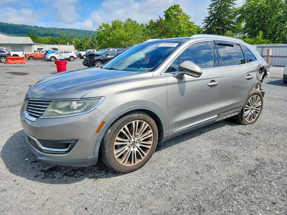 LINCOLN MKX 2016 مع رقم تعريف المركبة 2LMPJ8LR4GBL41768 - صورة من المزاد