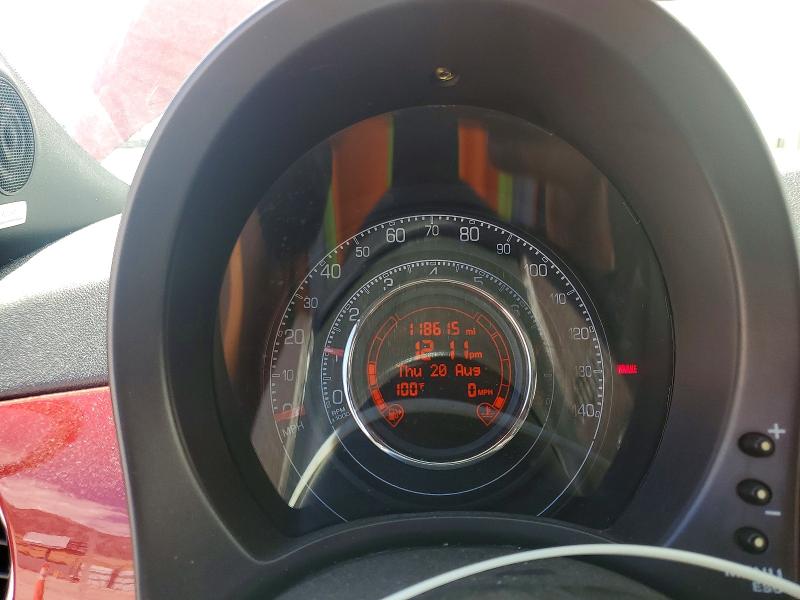 Photo 9 from auction – 2012 FIAT 500 with VIN 3C3CFFBR7CT113661