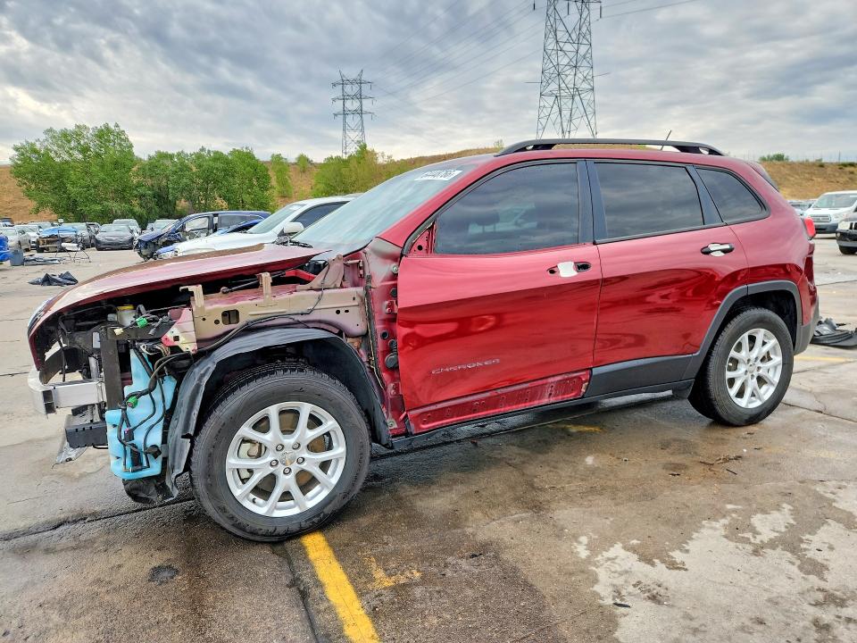 JEEP CHEROKEE 2016 with VIN 1C4PJMAB4GW191254 - Photo from auction