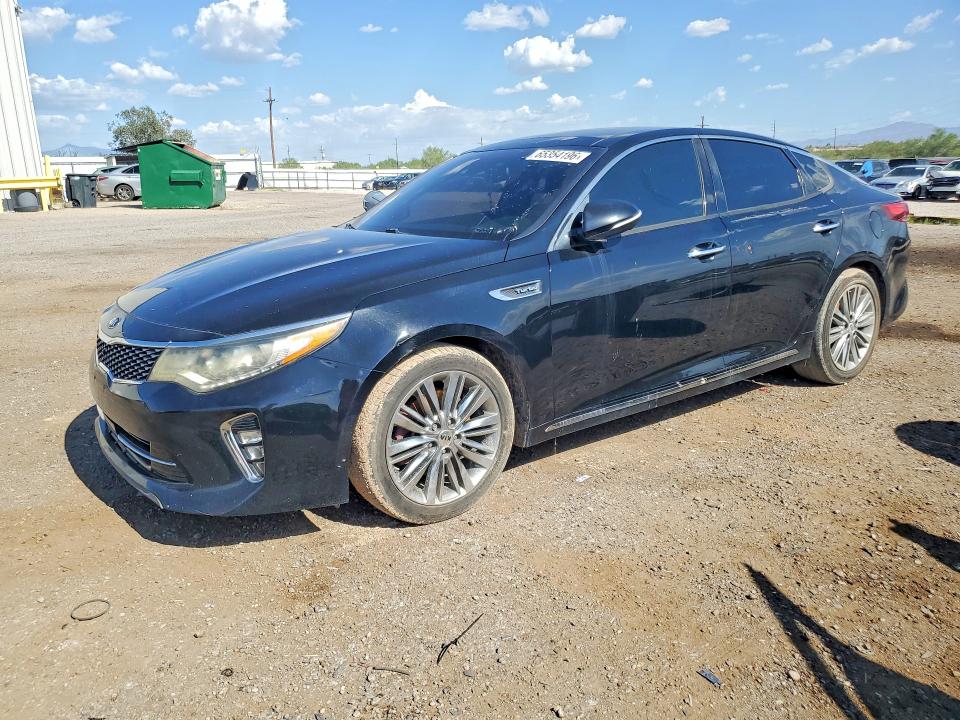 KIA OPTIMA 2018 with VIN 5XXGV4L22JG223807 - Photo from auction