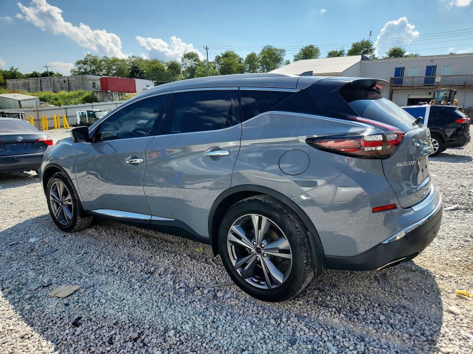 Photo 2 from auction – 2021 NISSAN MURANO with VIN 5N1AZ2DS3MC108131