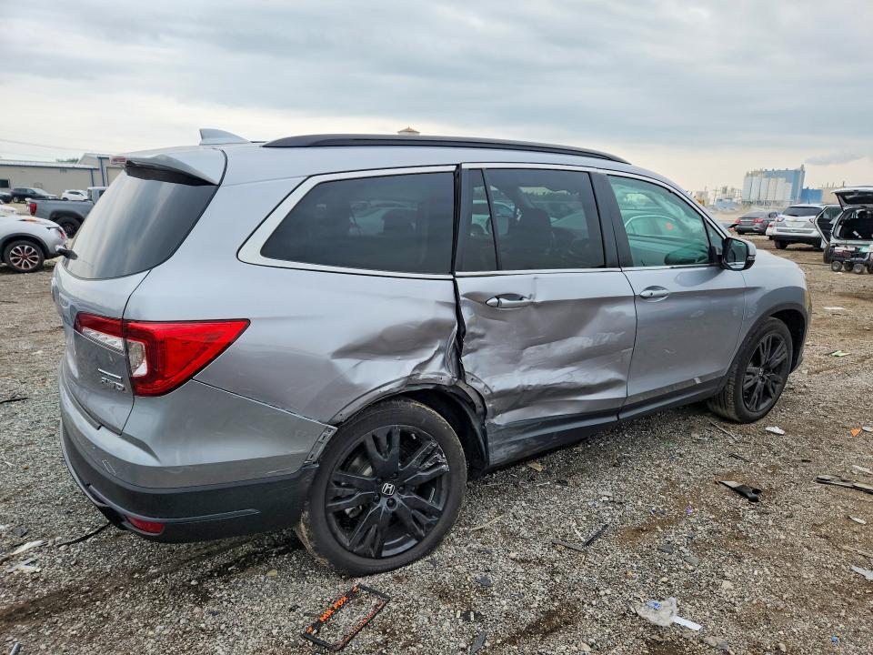 Photo 3 from auction – 2021 HONDA PILOT with VIN 5FNYF6H20MB014739