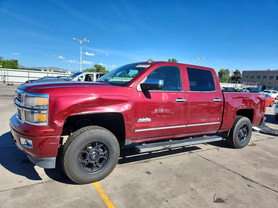 CHEVROLET SILVERADO 2014 с VIN 3GCUKTEC2EG397648 - Снимка от търг