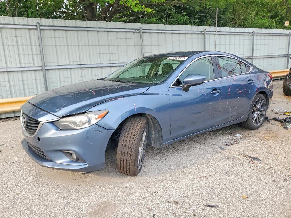 MAZDA 6 2014 with VIN JM1GJ1W55E1111360 - Photo from auction