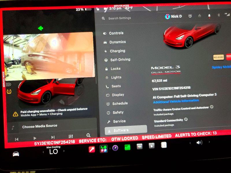 Photo 9 from auction – 2022 TESLA MODEL 3 with VIN 5YJ3E1EC1NF254218