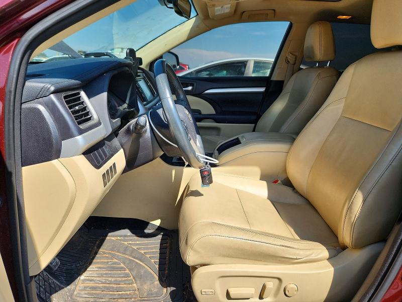 Photo 7 from auction – 2016 TOYOTA HIGHLANDER with VIN 5TDKKRFH2GS170100