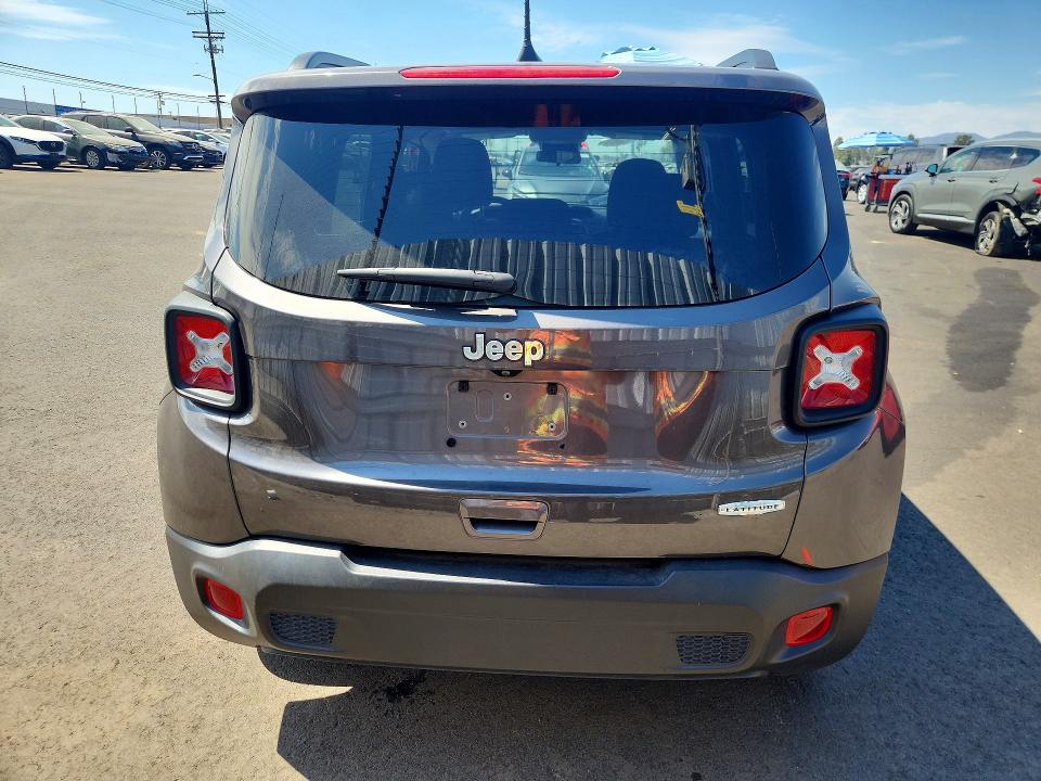 Photo 6 from auction – 2021 JEEP RENEGADE with VIN ZACNJCBB2MPN27165