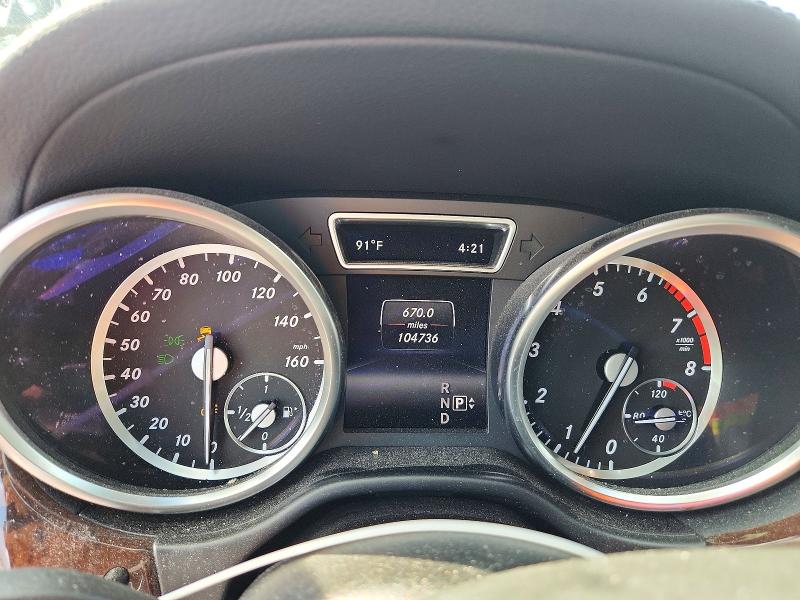 Photo 9 from auction – 2015 MERCEDES-BENZ GL with VIN 4JGDF6EE3FA569561