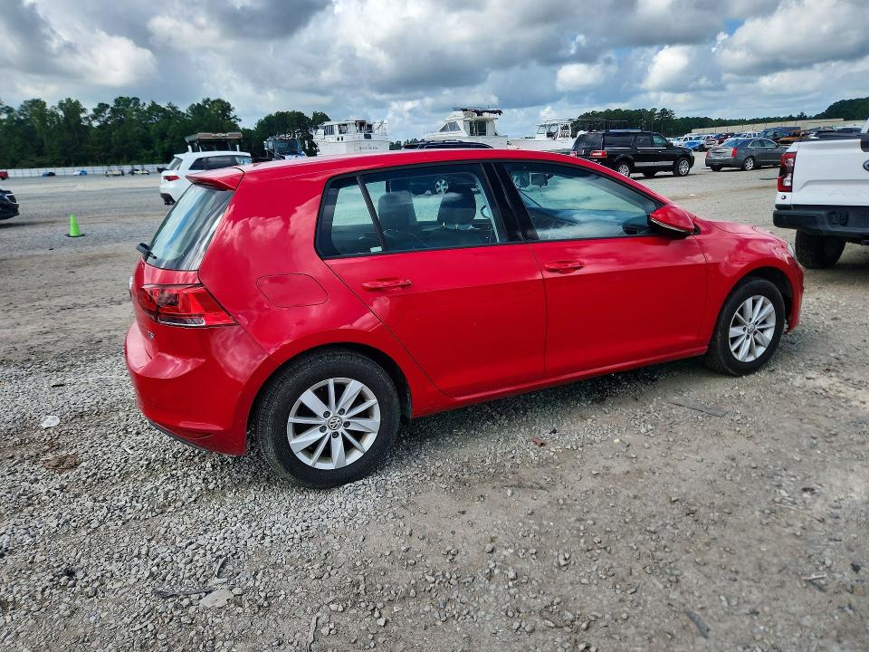 Photo 3 from auction – 2015 VOLKSWAGEN GOLF with VIN 3VW217AU8FM014005