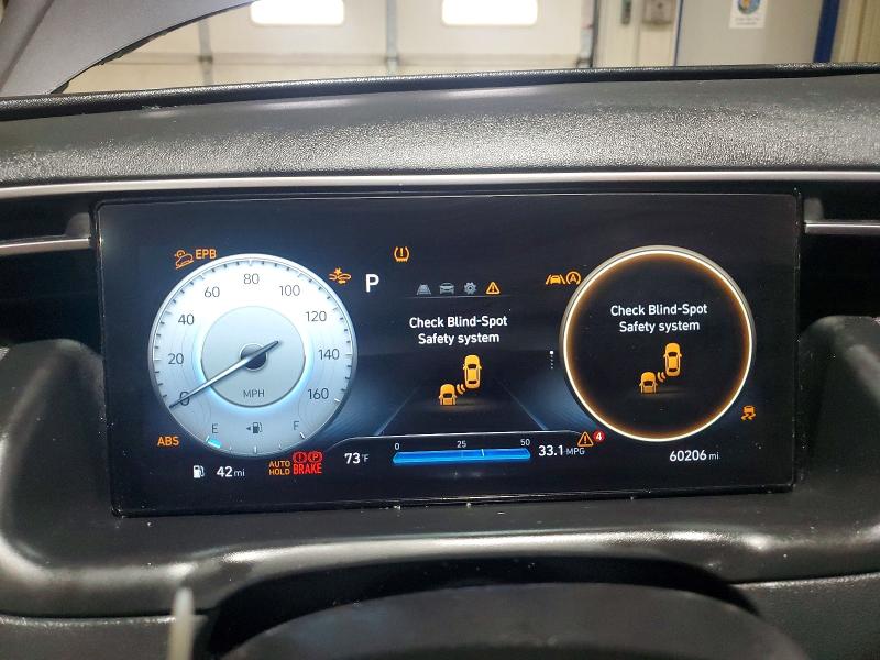 Photo 9 from auction – 2022 HYUNDAI TUCSON with VIN KM8JFCAE3NU136522