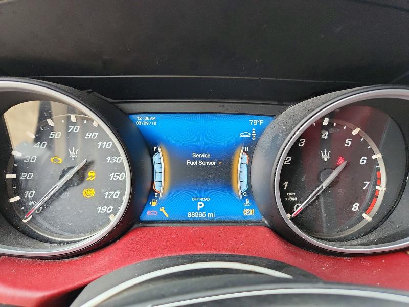 Photo 9 from auction – 2018 MASERATI LEVANTE with VIN ZN661YUL5JX306791
