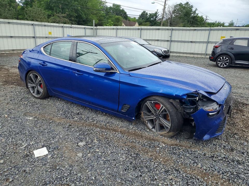 Photo 4 from auction – 2025 GENESIS G70 with VIN KMTG54SE8SU151617