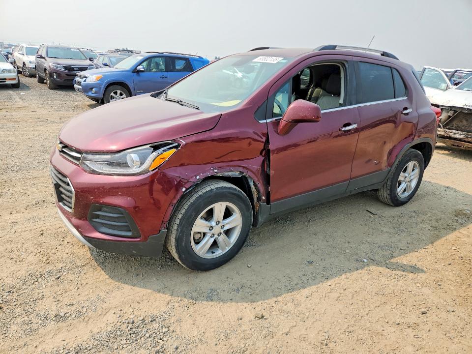 CHEVROLET TRAX 2017 with VIN 3GNCJPSB1HL161190 - Photo from auction