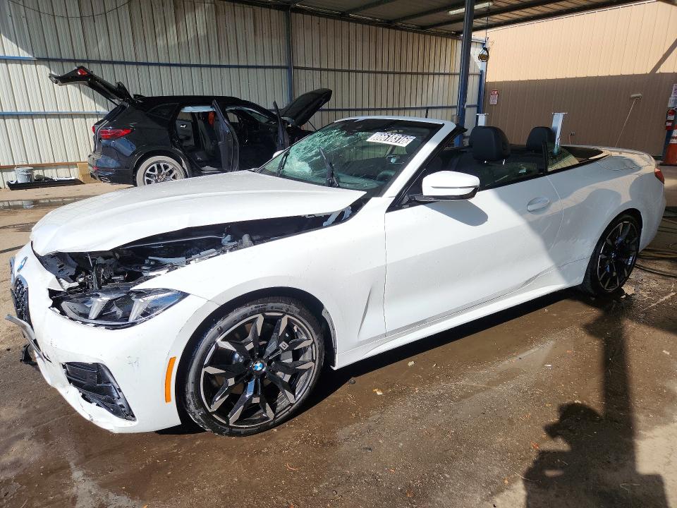 BMW 430XI 2027 with VIN WBA53DB04VCY02989 - Photo from auction