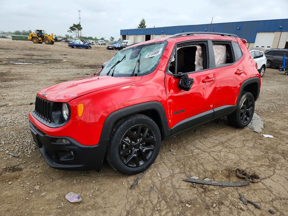 JEEP RENEGADE 2018 with VIN ZACCJBBB4JPJ09414 - Photo from auction