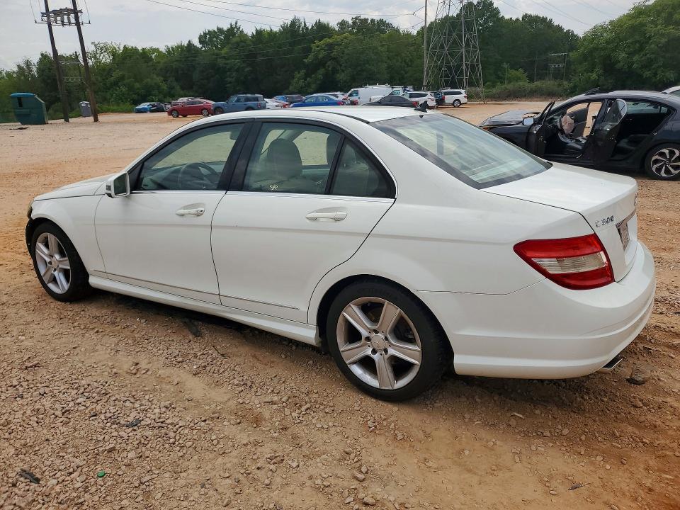 Photo 2 from auction – 2011 MERCEDES-BENZ C with VIN WDDGF5EB8BR135543