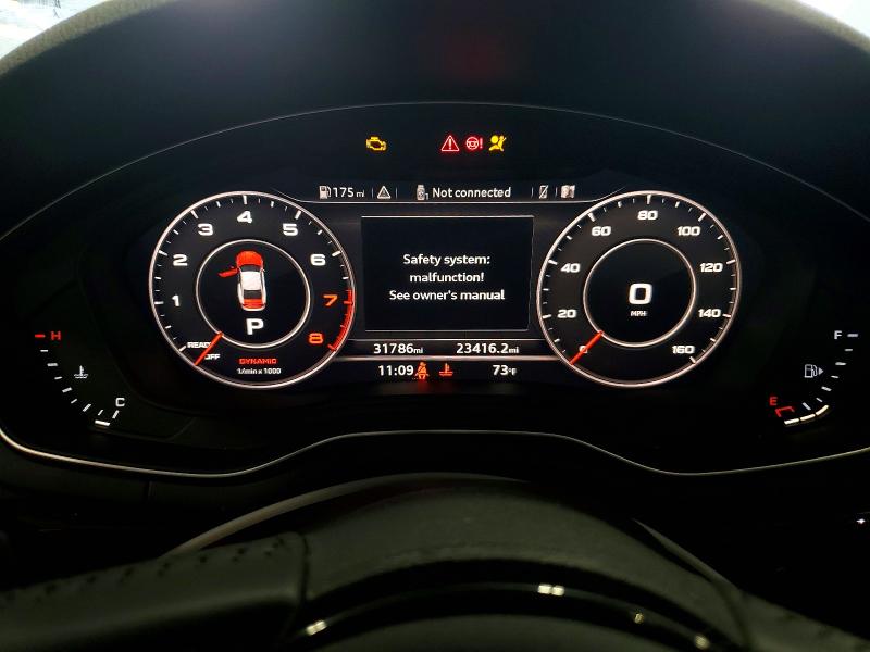 Photo 9 from auction – 2018 AUDI A5 with VIN WAUPNAF57JA024121