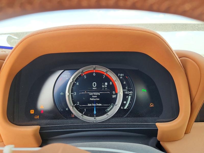 Photo 9 from auction – 2021 LEXUS LC with VIN JTHKPAAY3MA103068