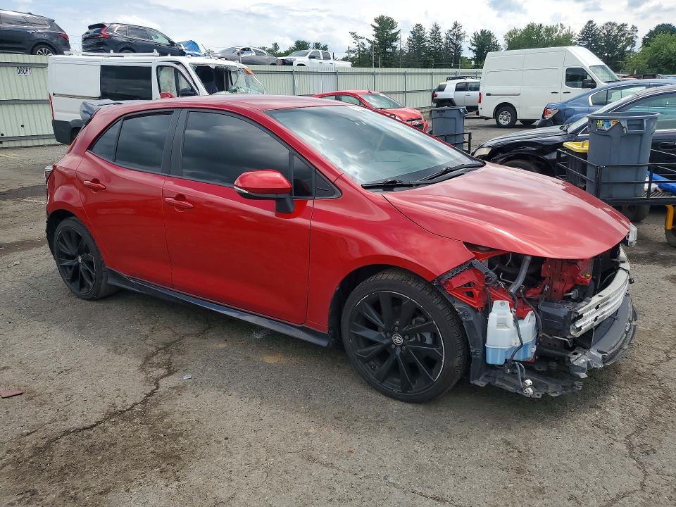 Photo 4 from auction – 2021 TOYOTA COROLLA HATCHBACK with VIN JTND4MBE1M3107323