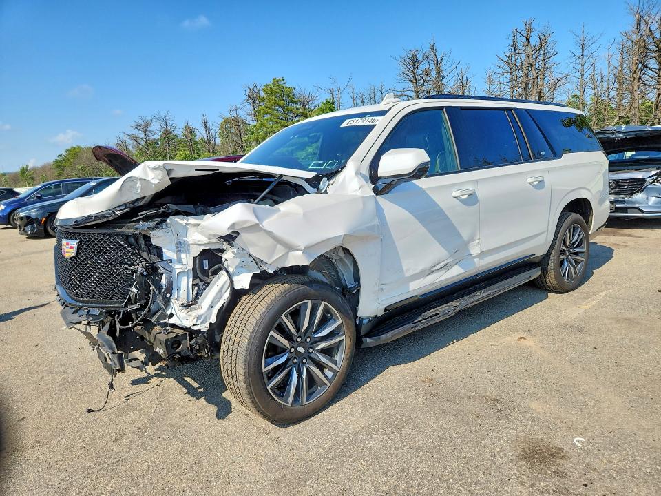 CADILLAC ESCALADE 2021 with VIN 1GYS4NKL4MR349627 - Photo from auction