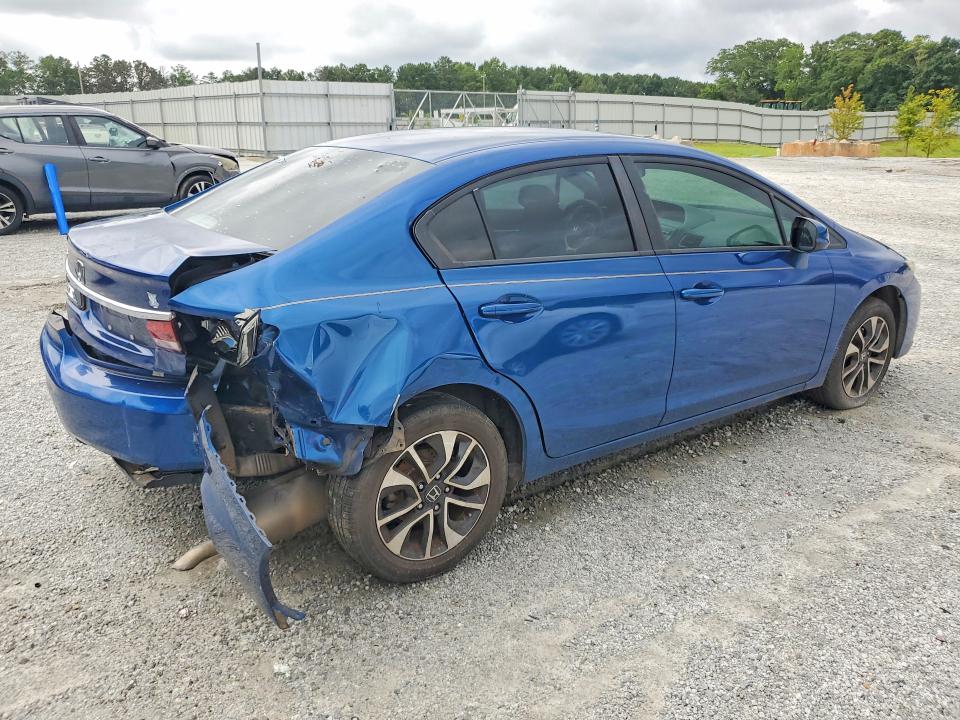 Photo 3 from auction – 2013 HONDA CIVIC with VIN 19XFB2F81DE054871