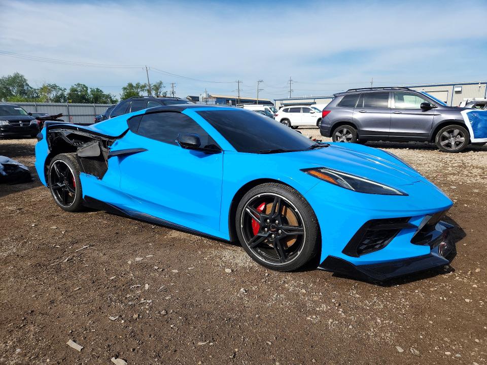 Photo 4 from auction – 2021 CHEVROLET CORVETTE with VIN 1G1YB2D41M5124771