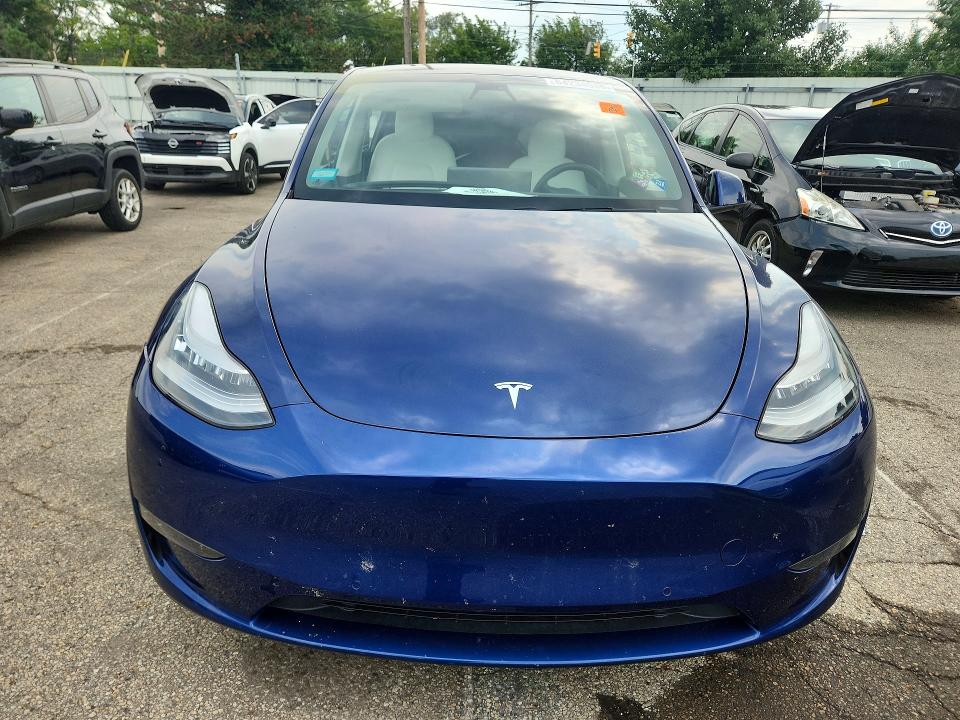 Photo 5 from auction – 2021 TESLA MODEL Y with VIN 5YJYGDEE6MF069258