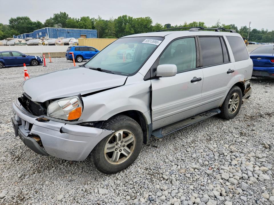 HONDA PILOT 2005 with VIN 2HKYF18475H535481 - Photo from auction