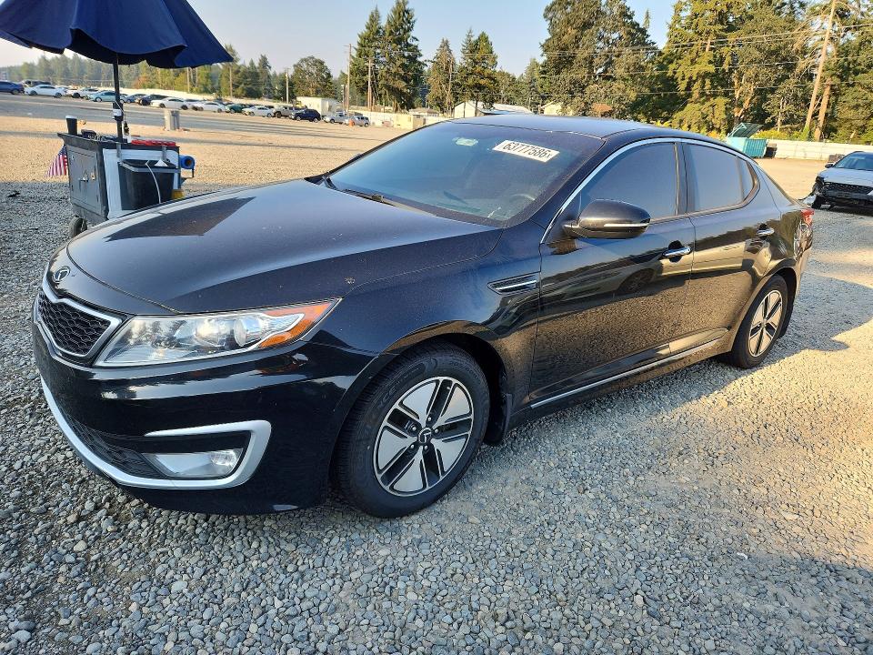KIA OPTIMA 2012 with VIN KNAGM4AD1C5019771 - Photo from auction