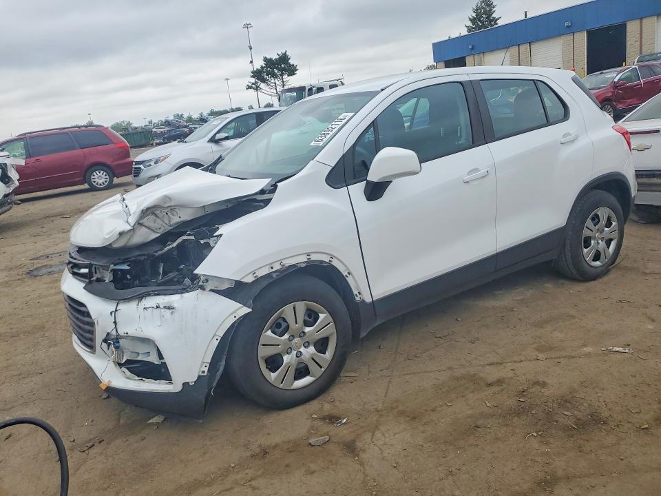 CHEVROLET TRAX 2017 with VIN 3GNCJKSB3HL283634 - Photo from auction