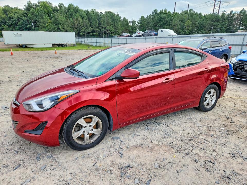 Photo 1 from auction – 2014 HYUNDAI ELANTRA with VIN 5NPDH4AE3EH539122