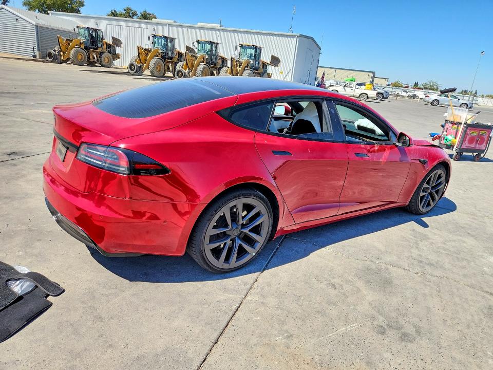 Photo 3 from auction – 2022 TESLA MODEL S with VIN 5YJSA1E56NF473877