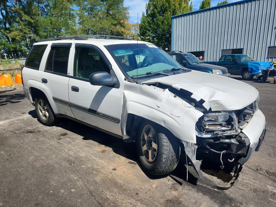 Photo 4 from auction – 2002 CHEVROLET TRAILBLAZER with VIN 1GNDT13S522488713