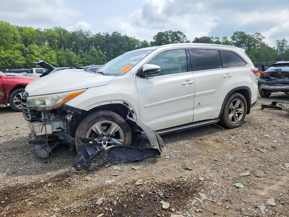 TOYOTA HIGHLANDER 2014 with VIN 5TDDKRFH1ES024891 - Photo from auction