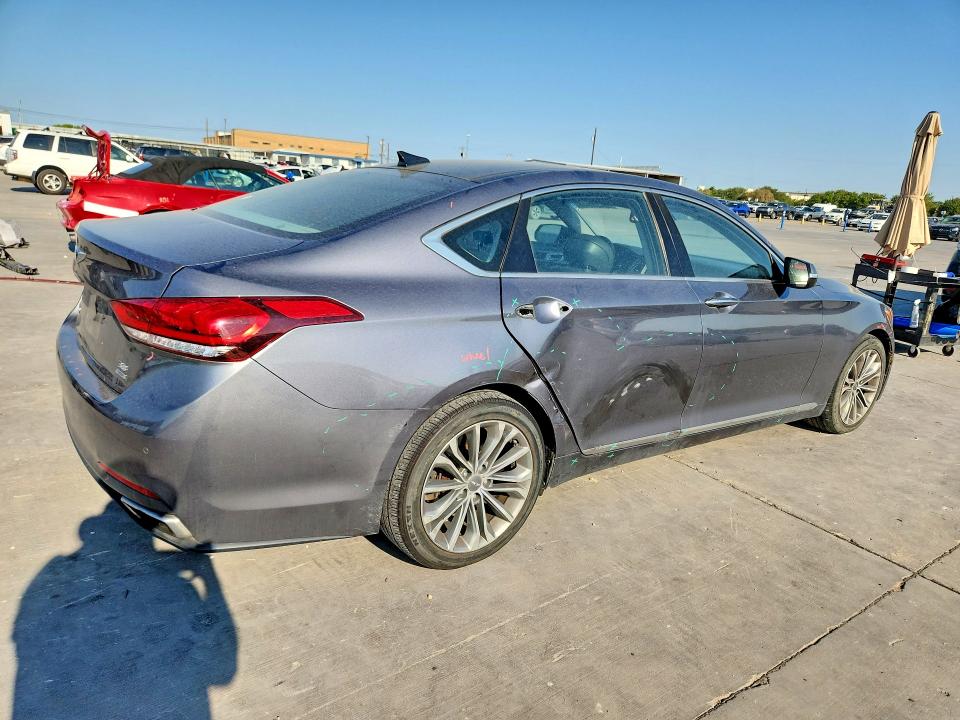 Photo 3 from auction – 2017 GENESIS G80 with VIN KMHGN4JE9HU170598