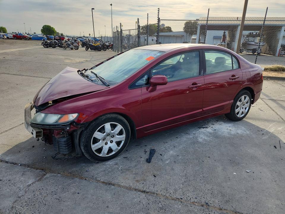 HONDA CIVIC 2009 with VIN 19XFA16579E000968 - Photo from auction