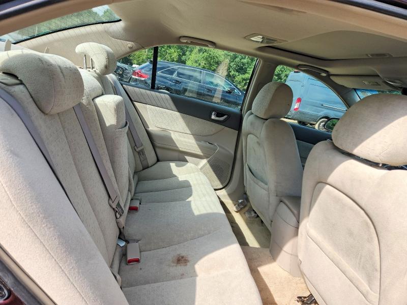 Photo 10 from auction – 2007 HYUNDAI SONATA with VIN 5NPEU46F76H042349