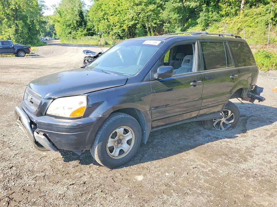 HONDA PILOT 2004 with VIN 2HKYF18424H584361 - Photo from auction
