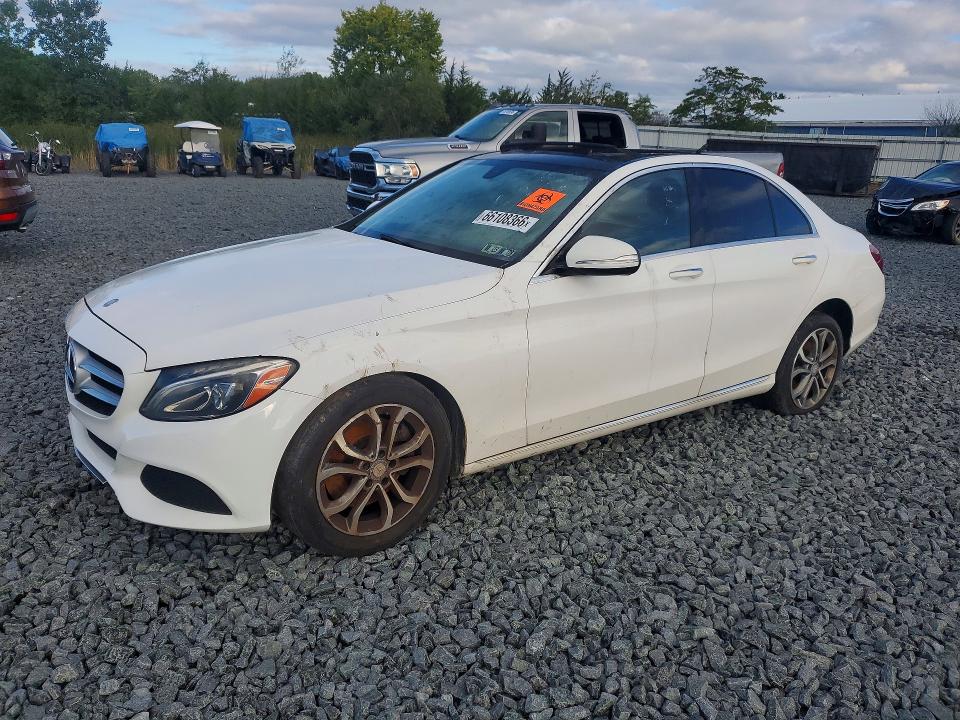 Photo 1 from auction – 2015 MERCEDES-BENZ C with VIN 55SWF4KB3FU083608