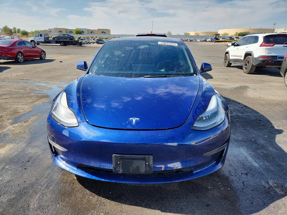 Photo 5 from auction – 2022 TESLA MODEL 3 with VIN 5YJ3E1EA9NF370457