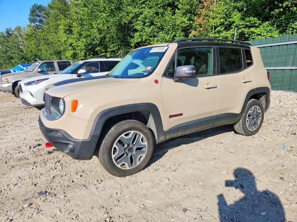 JEEP RENEGADE 2016 with VIN ZACCJBCTXGPD93344 - Photo from auction