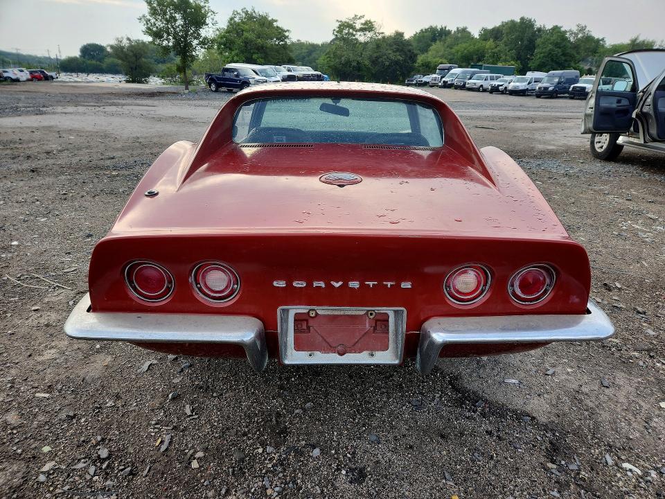 Photo 6 from auction – 1971 CHEVROLET CORVETTE Z06 with VIN 194371S114168