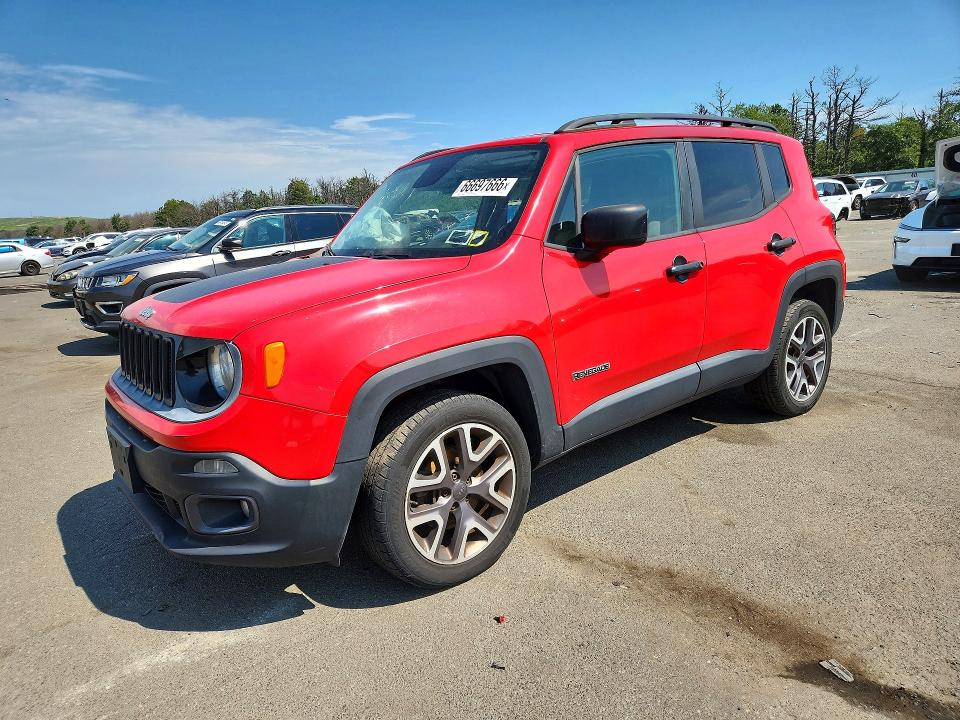 JEEP RENEGADE 2015 with VIN ZACCJBBT4FPC00654 - Photo from auction